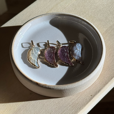 AMETRINE ANGEL WING GOLD (LARGE)