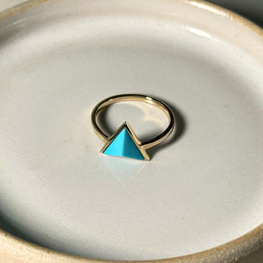 Turquoise Guardian Ring (Gold)