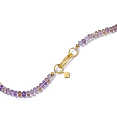 AMETRINE CANDY BEAD NECKLACE