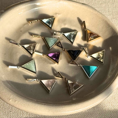 TURQUOISE GUARDIAN PENDANT NECKLACE SILVER (BABY) CABOCHON