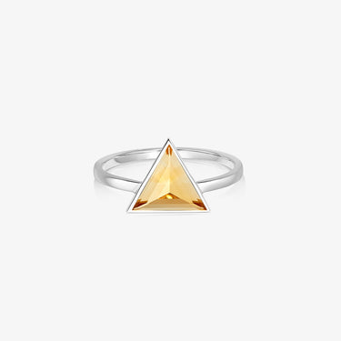 Citrine Guardian Ring (Silver)