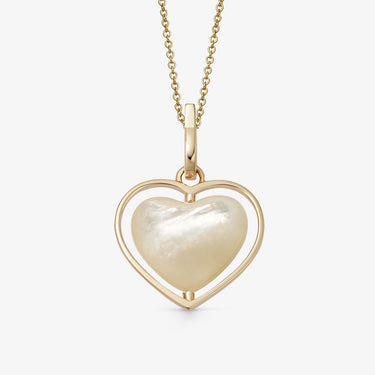 Mother of Pearl Ascension Heart