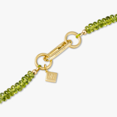 PERIDOT CANDY BEAD NECKLACE