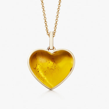 Amber Heart (Large)