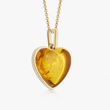 Amber Heart (Large)