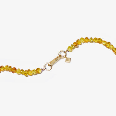 Amber Candy Bead Necklace