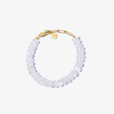 SELENITE CANDY BEADS BRACELET (8MM)