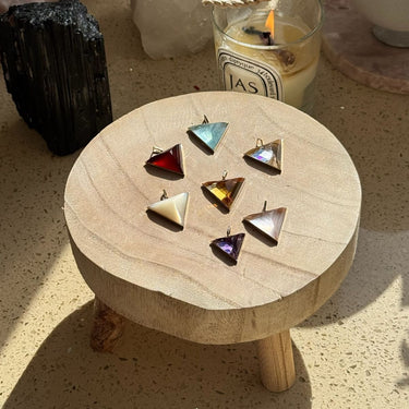 MOTHER OF PEARL MAXI GROUNDING GUARDIAN GOLD