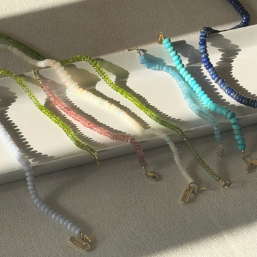 TURQUOISE CANDY BEADS BRACELET