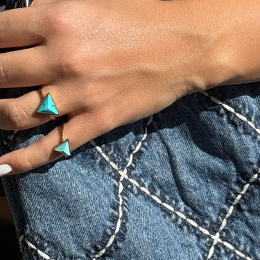 Turquoise Guardian Ring (Gold)