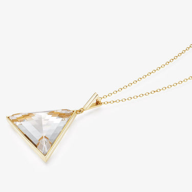 CLEAR QUARTZ MAXI GUARDIAN GOLD