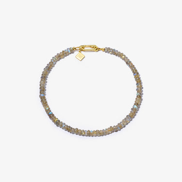 LABRADORITE CANDY BEADS ANKLET