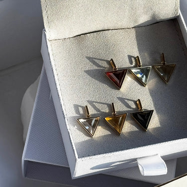 RED GARNET GROUNDING GUARDIAN GOLD (BABY)