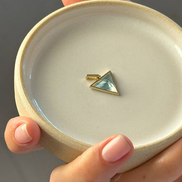 BLUE TOPAZ GROUNDING GUARDIAN GOLD (BABY)