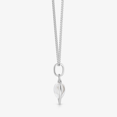 Clear Quartz Ascension Drop (Silver)
