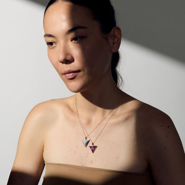 NEW BLUE LACE AGATE GROUNDING GUARDIAN GOLD