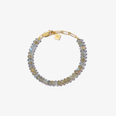 LABRADORITE CANDY BEADS BRACELET