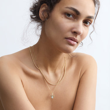 MINT AMETHYST GROUNDING GUARDIAN GOLD (BABY)