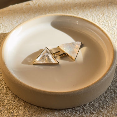 CLEAR QUARTZ GROUNDING GUARDIAN GOLD (CLASSIC)