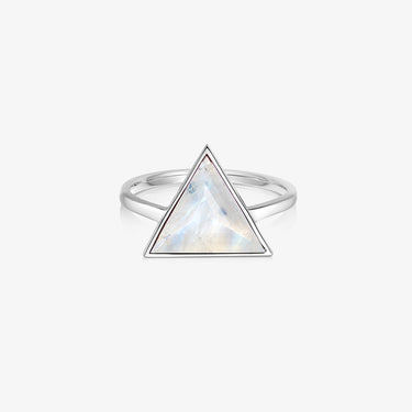 RAINBOW MOONSTONE GUARDIAN RING SILVER (LARGE)