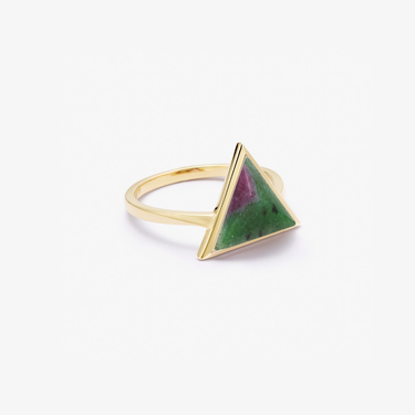 Ruby Zoisite Guardian Ring (Large)