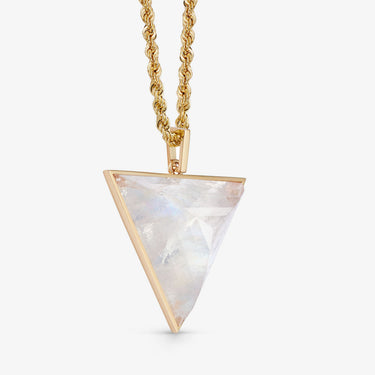 RAINBOW MOONSTONE MAXI GROUNDING GUARDIAN GOLD