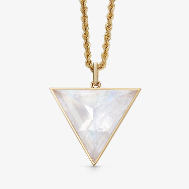 RAINBOW MOONSTONE MAXI GROUNDING GUARDIAN GOLD