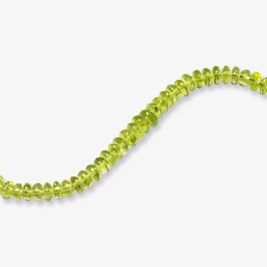 PERIDOT CANDY BEAD BRACELET