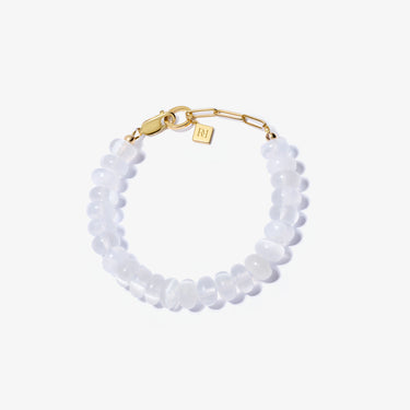 SELENITE CANDY BEADS BRACELET XL BEADS (10MM)