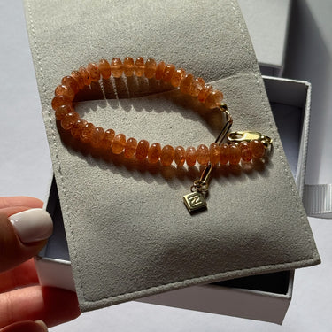 SUNSTONE CANDY BEADS BRACELET