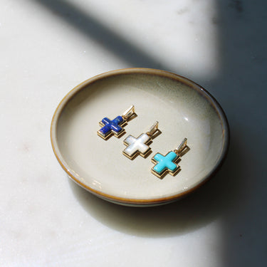 TURQUOISE AMULET PENDANT GOLD