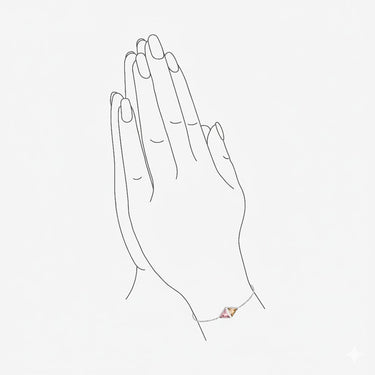 AMETHYST AND CITRINE GUARDIAN ALCHEMY BRACELET SILVER