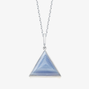 Blue Lace Agate Guardian (Medium) (Silver)