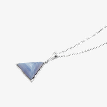 Blue Lace Agate Guardian (Medium) (Silver)