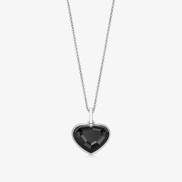 Natural Heart Black Onyx Pendant Necklace *Made-to-Order – FAIR. Jewelry