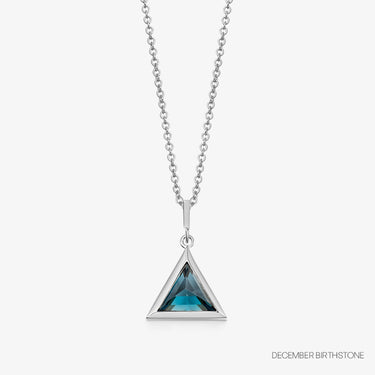 LONDON BLUE TOPAZ BIRTHSTONE GUARDIAN SILVER