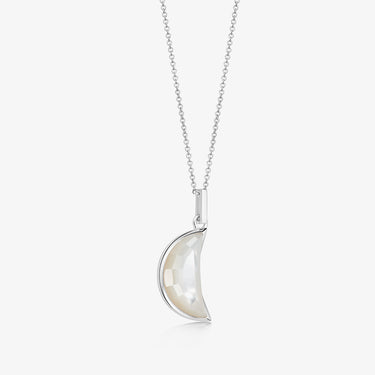 Mother of Pearl Crescent (Silver)