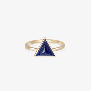 Blue Lapis Guardian Ring (Gold)