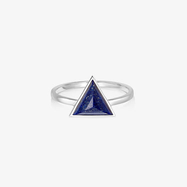 Blue Lapis Guardian Ring (Silver)