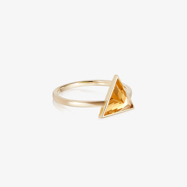 CITRINE GUARDIAN RING GOLD