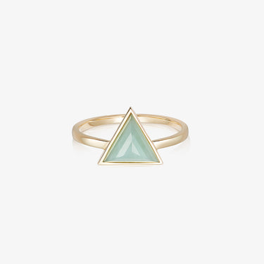 JADE GUARDIAN RING GOLD