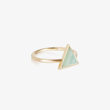 JADE GUARDIAN RING GOLD