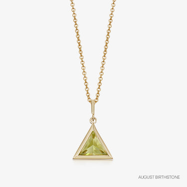 PERIDOT BIRTHSTONE GUARDIAN GOLD