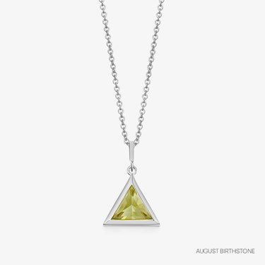 PERIDOT BIRTHSTONE GUARDIAN SILVER