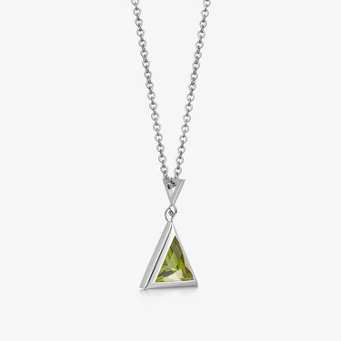 PERIDOT BIRTHSTONE GUARDIAN SILVER