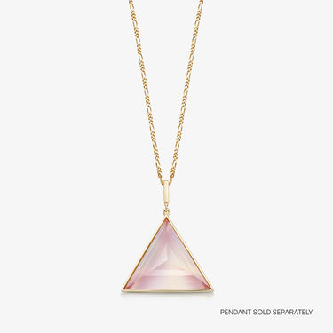 FIGARO CHAIN - 9CT YELLOW GOLD